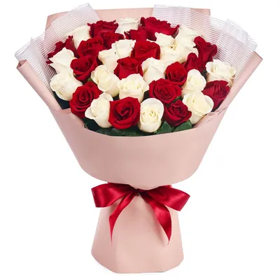 1️⃣ Букет из 27 роз – заказать с доставкой в Алматы от PRO-BUKET!