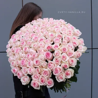 Букет из 51 кремовой розы и 49 красных кустовых роз заказать с доставкой в  Краснодаре