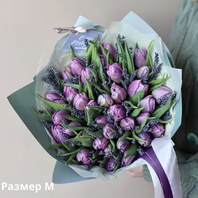 Букет 5 разноцветных тюльпанов — купить в Екатеринбурге