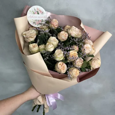 Стильный букет \"Ультрамариновые розы\" купить в Краснодаре с доставкой