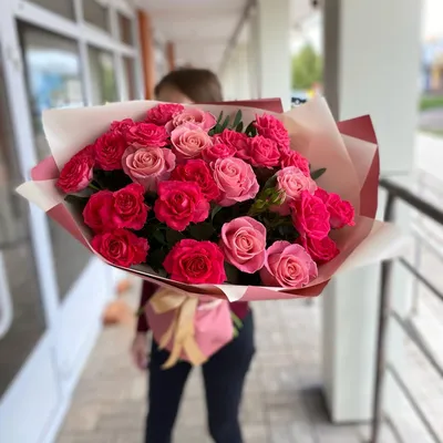 Букет цветов \"Французский\" - Доставка свежих цветов в Шарыпово