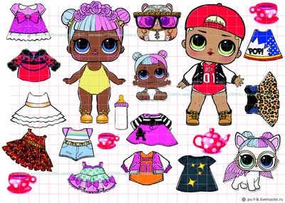 Идеи на тему «Бумажные куклы лол» (29) | бумажные куклы, куклы, кукольная  вечеринка