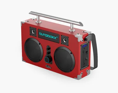 Bumpboxx Ultra | Small Retro Bluetooth Boombox