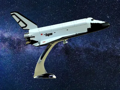 Award Winner Built ARK Model 1/144 Buran Space Shuttle +Interior | eBay