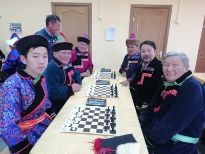 Бурятские шахматы \"Шатар\"