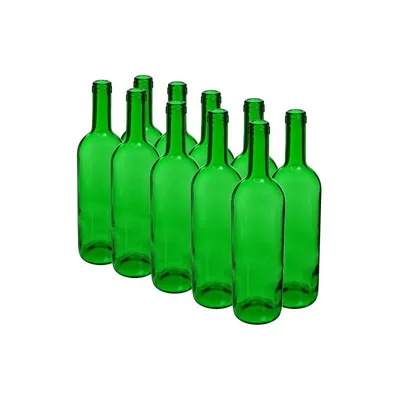 750мл бутылки из зеленого стекла для вина (упаковка 10 шт.)