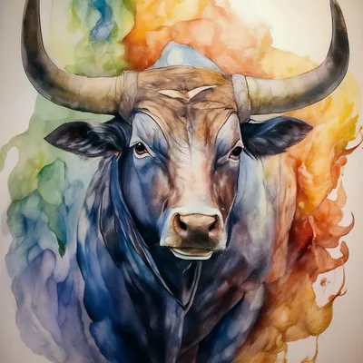 коричневая иллюстрация быка, мультфильм крупного рогатого скота, Red Bull,  млекопитающее, животные, корова Семья коз png | Klipartz
