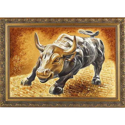 Белый бык, корова и теленок — винтажный рисунок с высоким разрешением —  Abali.ru
