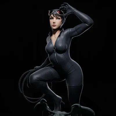 Catwoman Fan Art Resin Model Kit, Dc Comics, Batman. Many Scales Available  | eBay