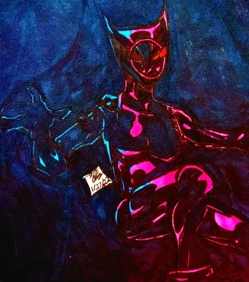 Inked: Catwoman ~ Art Print – Voluptuous Vinyl Records