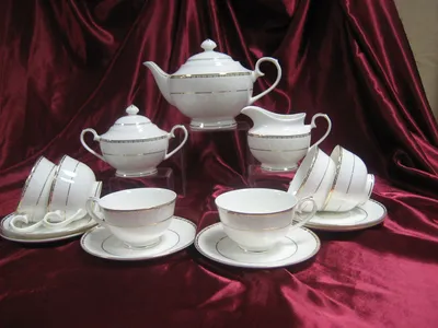 Чайная посуда - Сервизы - Сервиз чайный на 6 персон, 15 предметов \"Беж\"  (KEITO)., купить с доставкой в интернет-магазине MULTURA