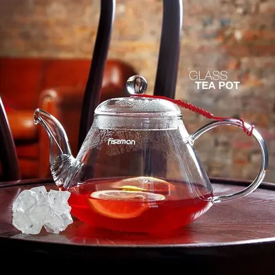 Чайник T-018, чугун, черный, 850 мл • TeaShop.by