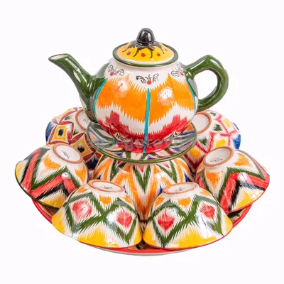 Чайный сервиз на 6 персон Bernadotte Белый узор 17 предметов Артикул 3633  купить по цене 10 670 р в интернет-магазине cheshskaya-posuda.ru