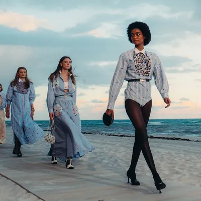 Chanel Takes High Fashion to the Beach | Vanity Fair