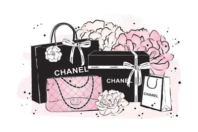 Chanel Bags Art Print by Martina Pavlova | iCanvas