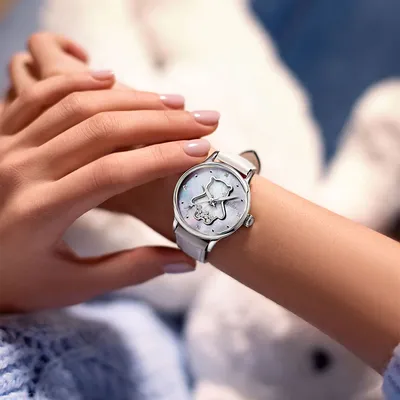 Часы женские наручные кварцевые круглые ручные (id 109348949), купить в  Казахстане, цена на Satu.kz
