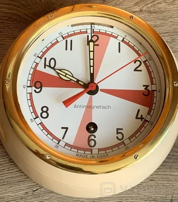 Карманные часы Молния \"Serkisof Demiryolu\" с позолочеными стрелками