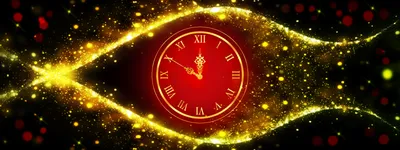 Часы новогодние, канун Нового года, время, новый год, время, канун Нового  года png | Klipartz