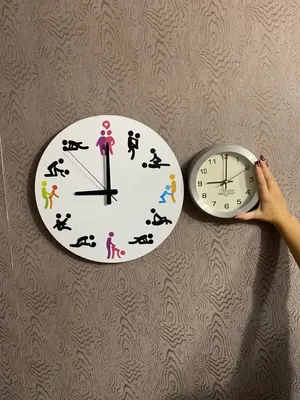 Часы Настенные безрамные большого размера для девичника, пикантные  украшения «сделай сам» для интимной любви, для комнаты для взрослых, 24  часа | AliExpress