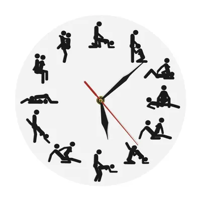 Настенные часы УФ студия йоги (йога, девушка, аниме, позы) - 161 - купить  по низкой цене в интернет-магазине OZON (839553957)