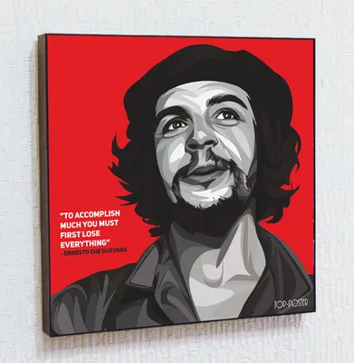 Купить постер (плакат) Че Гевара на стену для интерьера (артикул 168184)