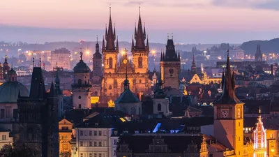 Обои Города Прага (Чехия), обои для рабочего стола, фотографии города,  прага , Чехия, дома, прага, башня, арка, статуи, фонари, мост, charles,  bridge Обои для рабочего стола, скачать обои картинки заставки на рабочий