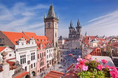 Скачать обои город, Прага, Чехия, Prague, Czech Republic, Old Town Square,  раздел город в разрешении 5616x3744
