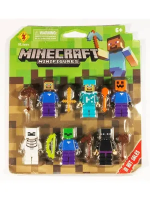 Майнкрафт человечки Minecraft Халк Танос toys for you 36187482 купить за  499 ₽ в интернет-магазине Wildberries