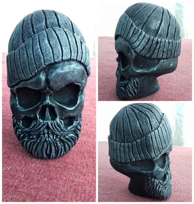 Футболка мужская череп с бородой (ID#637154876), цена: 330 ₴, купить на  Prom.ua
