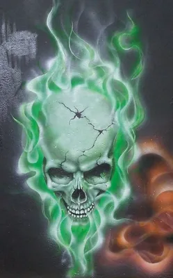 Кольцо №2 \"Череп в огне\", skull, огонь – заказать на Ярмарке Мастеров –  N4RIOBY | Кольца, Москва