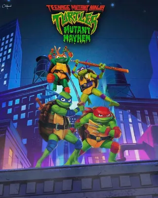 Первый взгляд на дизайн Черепашек-ниндзя из мультфильма Teenage Mutant  Ninja Turtles: Mutant Mayhem - Shazoo