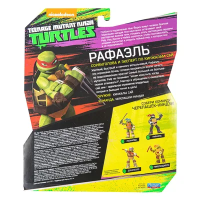 Рафаэль Черепашки-Ниндзя Рестайлинг, 12 см, TMNT (90619) купить в Киеве,  Игровые фигурки и наборы в каталоге интернет магазина Платошка