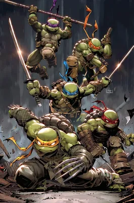 Черепашки ниндзя (Teenage Mutant Ninja Turtles) :: красивые картинки ::  TNMT :: art (арт) / картинки, гифки, прикольные комиксы, интересные статьи  по теме.