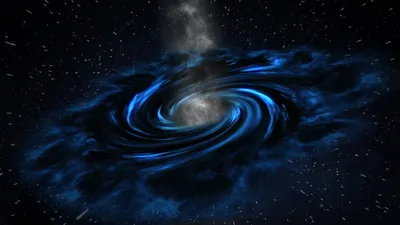 Картинки космос, звёзды, вселенная, чёрная дыра - обои 1600x900, картинка  №459359