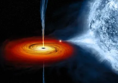 Черная дыра: где заканчивается свет» — создано в Шедевруме
