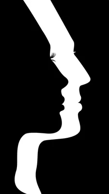 Сексуальная обнаженная девушка на холсте. Черно-белый силуэт. Авторская  картина на стену №113755 - купить в Украине на Crafta.ua