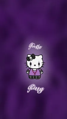 Hello kitty wallpapers | Фиолетовые обои, Обои hello kitty, Hello kitty  картинки