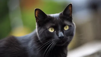 Арт-фэнтези черный кот | Adorabili gattini, Cuccioli di animale, Animali  fantastici