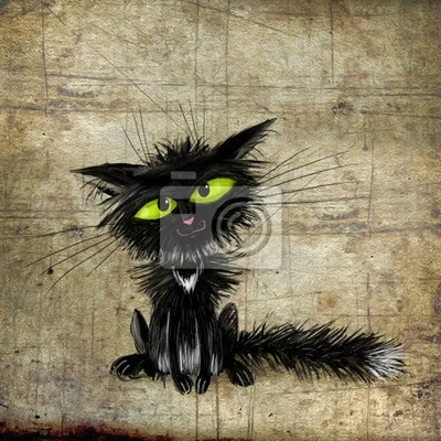 Скачать Черный кот Обои Full HD (картинки, темы, фоны) APK для Android