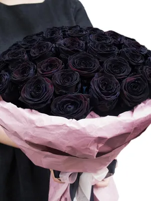 Купить Букет из 25 черных роз по цене 4 500грн. от LaVanda
