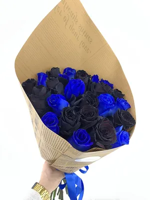 Букет из 11 черных роз за 2870 ₽ с доставкой по Москве