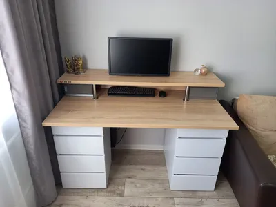 Самодельный компьютерный стол | Пикабу