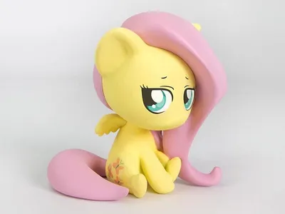 My Little Pony Fluttershy Brony MLP Hasbro Studio Chibi Series 2 Vinyl  Collectible WeLoveFine (1 Count) - Walmart.com
