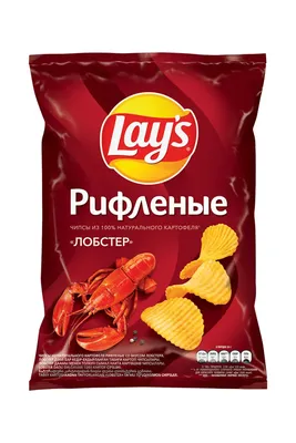 Картофельные чипсы Lay's Лобстер рифленые 140 г - отзывы покупателей на  маркетплейсе Мегамаркет | Артикул: 100031306000