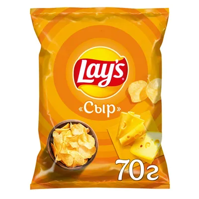 Чипсы картофельные Lays со вкусом сыра, 70г - купить с доставкой в Воронеже  в Перекрёстке