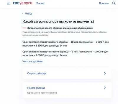 Сайт госуслуг приостановил прием заявок на загранпаспорта нового образца |  Forbes.ru