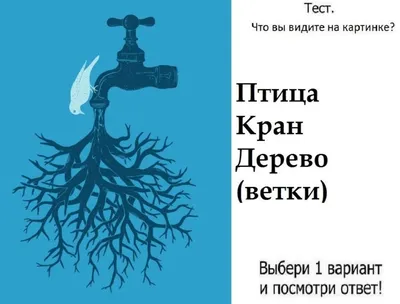 Что вы видите на картинке первым: психологический тест