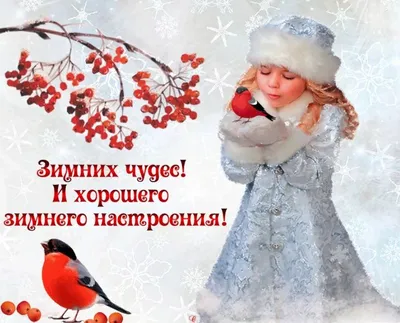 Хорошего зимнего дня! Удачи и везения!.