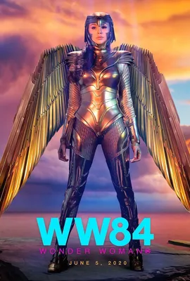 Плакат \"Чудо-женщина, Wonder Woman\", 60×40см (ID#757611215), цена: 190 ₴,  купить на Prom.ua