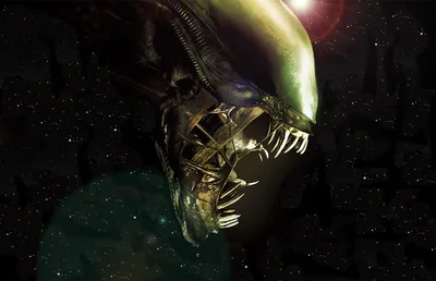 Фигурка Чужой воин ксеноморф коричневый Alien (подвижная, 22 см) - купить с  доставкой по выгодным ценам в интернет-магазине OZON (585909636)